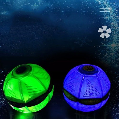2pcs Bola Mágica Que Se Transforma Em Um Disco Voador E Uma
