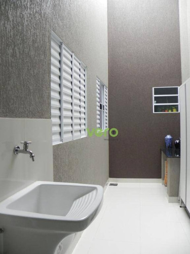 Imagem 20 de 20 de Casa Para Venda Com 3 Dormitórios À Venda, 122 M² Por R$ 440.000 - Jardim Mirandola - Americana/sp - Ca0206