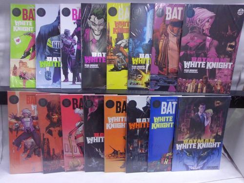 Batman White Knight Serie Completa Con Variantes Dc Televisa
