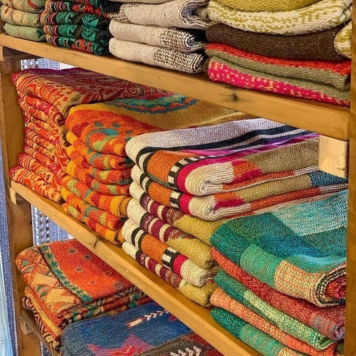 Carpeta De Mesa Lisa Chenille 0,40x0,70 M Color Turquesa
