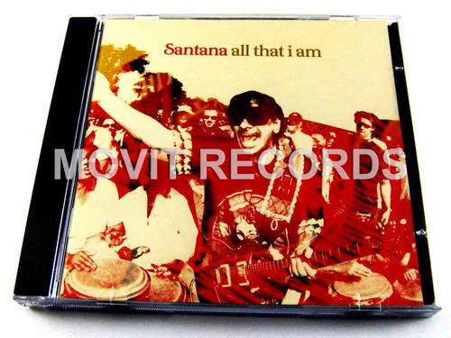 Santana All That I Am Cd Rock 2005 Seminuevo