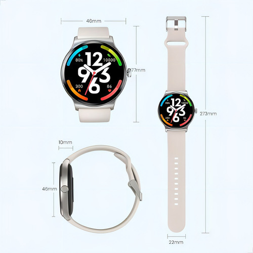 Relógio Smartwatch LS16 Haylou Solar Plus Prata