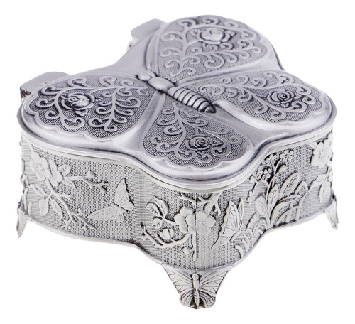 Imagen 1 de 7 de Caja De Música Antigua En Relieve De Aleación, Juguete Con