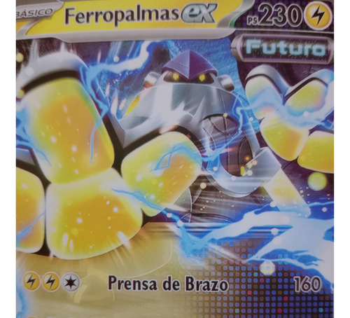 Ferropalmas Ex Pokemon Carta Proxy/repli