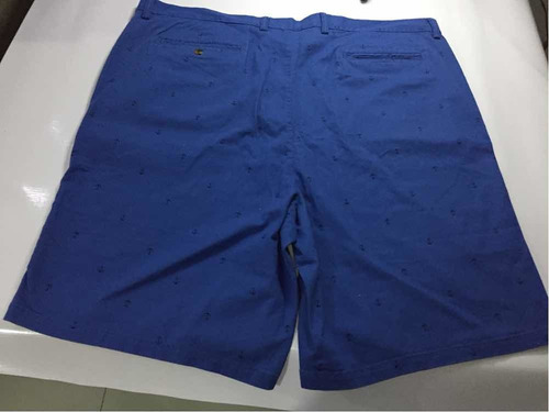 Imagem 1 de 5 de Bermuda Old Navy Usa Tamanho Grande 56 Azul Estampa Ancora