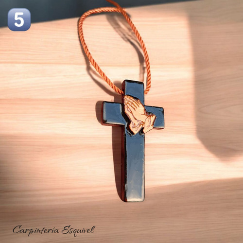 Cruces De Madera Con Símbolos Paquete Con 10 Piezas (Usado)