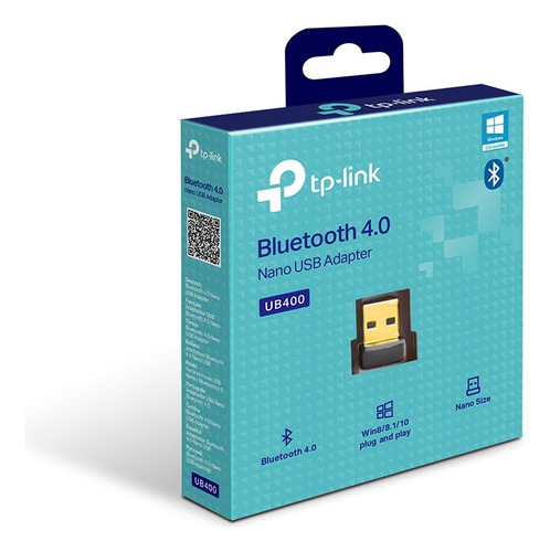 Adaptador Tp-link Nano Usb Bluetooth 4.0 Ub400