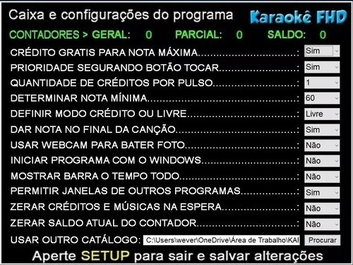 Karaokê P/ Pc Profissional E Melhor Sistema Totalmente Em Hd