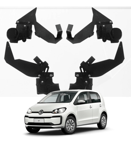 Imagem 1 de 4 de Kit Trava Elétrica Tragial Tw4up Mn Volkswagen Up 4 Portas