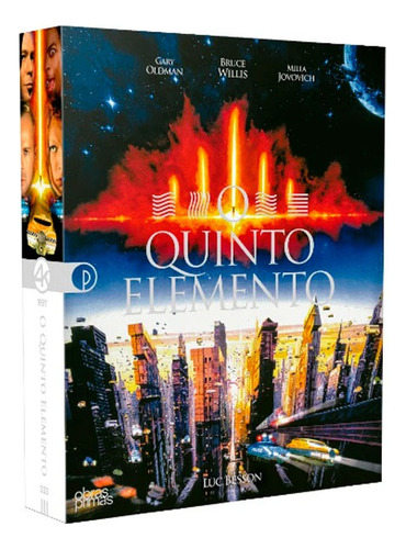 Blu-ray 4k + Blu-ray O Quinto Elemento Nacional Dublado