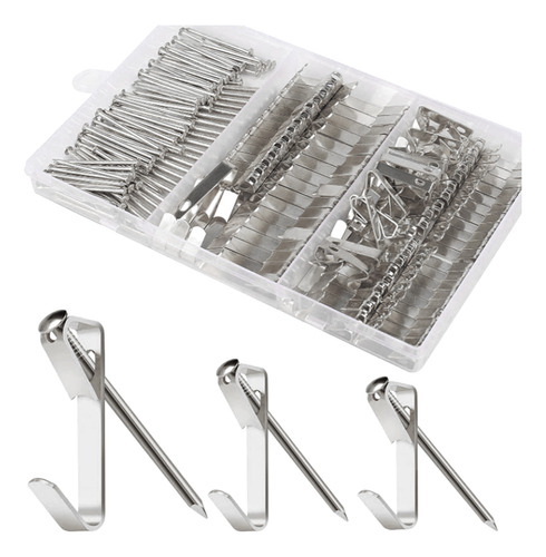 Kit De Ganchos Para Colgar Cuadros, 184 Piezas Que Incluyen