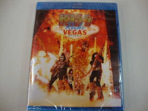 Kiss Rocks Vegas - Blu Ray importado, sellado