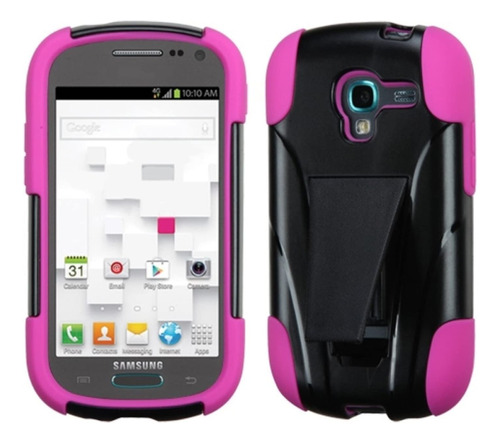 Funda Para Samsung T599 - Rosa/negra