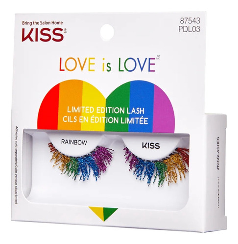 Pestañas Postizas Kiss Love Is Love