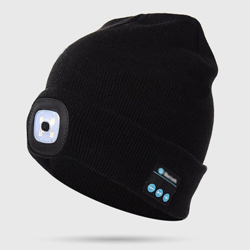 Fashion Warm Beanie Bluetooth Led Hat Wireless Smart Cap