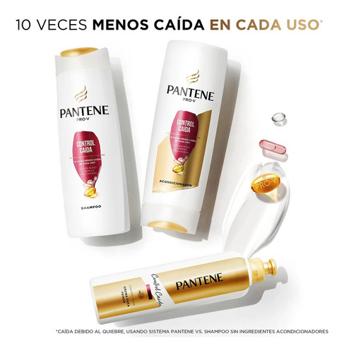Shampoo Pantene Control Caída 400 Ml