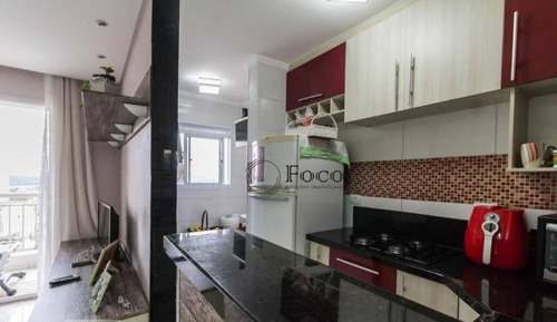 Apartamento Com 2 Dormitórios À Venda, 50 M² Por R$ 285.000 - Gopoúva - Guarulhos/sp - Ap0829