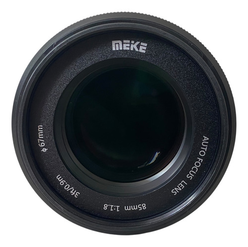 Lente Meike 85mm F1.8 Foco Automático Af Sony E-mount C/ Nfe