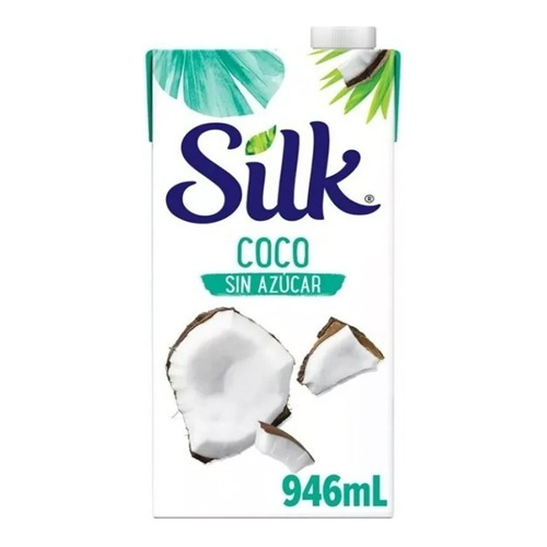 6 Pack Silk Leche De Coco 946 Ml S/azucar