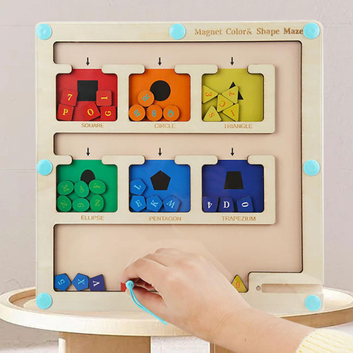 Juguete De Desarrollo De Laberinto Del Alfabeto Abc, Juego