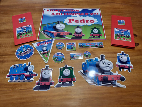 Thomas El Tren Kit Cumple Impreso Y Cortado