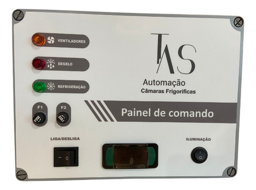 Quadro De Comando Congelado 7hp 380v-3f C/f.fase