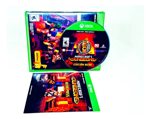 Minecraft Dungeons Hero Edition Xbox One/xbox Series X|s (Reacondicionado)