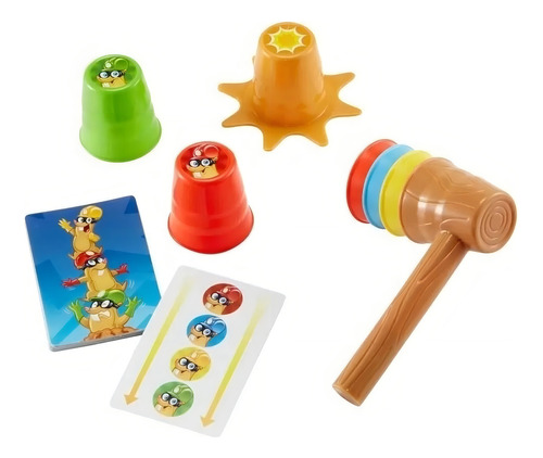 Juego De Mesa Mattel Games Whacamole A Montonamole