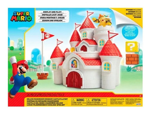 Castillo Del Reino Champiñón - Super Mario - Incluye Browser