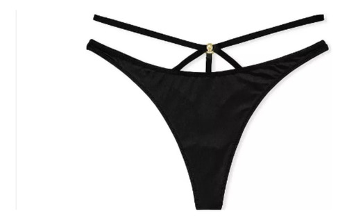 Panty Victorias Secret So Obsessed Strappy Thong Con Herraje