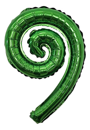 Globo Espiral Verde
