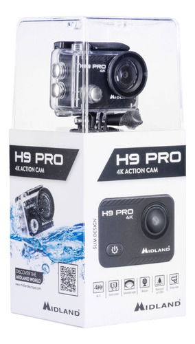 Imagen 5 de 11 de Cámara De Acción Midland H9 Pro 4k Tipo Gopro