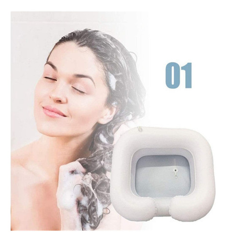 Lavabo Inflable For Lavar El Cabello Con Champú For Heridas