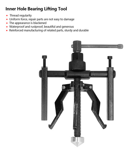 Extractor Rodamientos Interiores 3 Brazos Engranaje 12 38mm