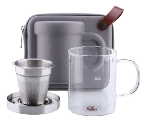 Cafetera Pour-over  - Juego De 4 Piezas (gris) Ctp