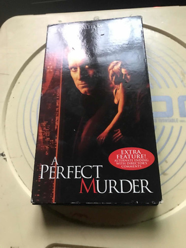 A Perfect Murder Videocassette Vhs