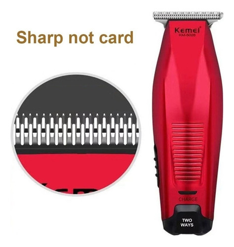 Cortadora De Cabello Kemei Km-5026 De 4 Niveles