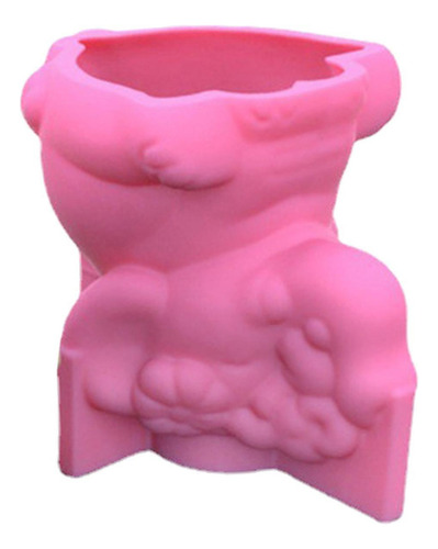 Gv Molde De Silicona Con Forma De Elefante Y Suculento,