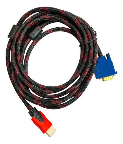 Cable Extensor Vga Macho X Hdmi Macho 5 Metros Monitor