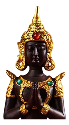 Estatuilla De Buda Antigua De Tailandia, Escultura Estilo A