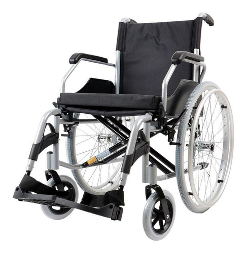 Cadeira De Rodas Em Alumínio Dobrável T40cm D600 Dellamed