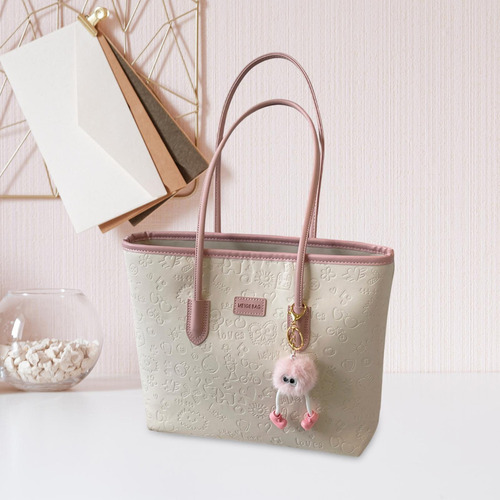 Bolso De Mano Para Mujer, Moderno Maletín Con Llavero Con