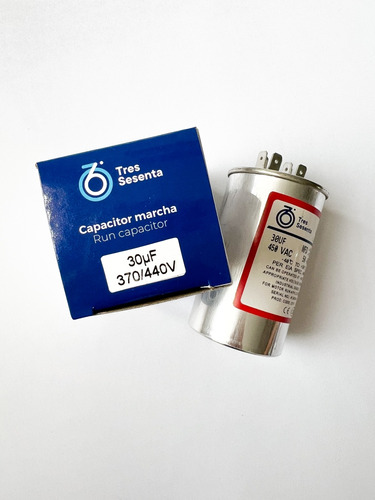 Capacitor De Marcha 30mfd 440v