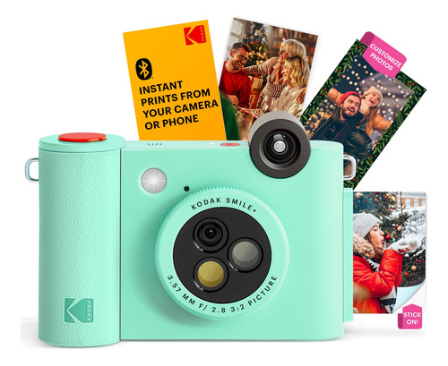 Cámara Digital De Impresión Instantánea E Impresora Inalámbr