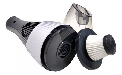 Imagen 2 de 6 de Aspiradora De Mano Recargable Usb Auto Hogar Filtro 120w