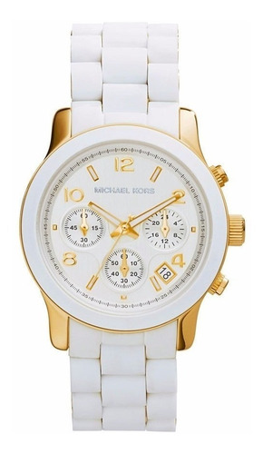 Reloj Michael Kors Mk5145 Runway 39mm Cronógrafo Fechero