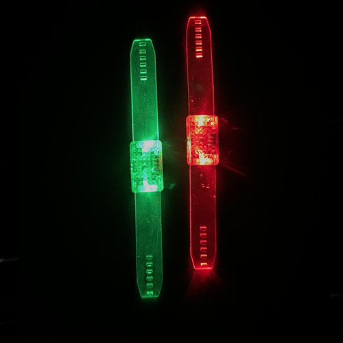 Pulsera Audioritmica X10 Led Cotillon Luminoso Musica Luz
