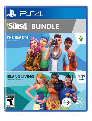 The Sims 4 Bundle Island Living Ps4 Nuevo Sellado Físico**