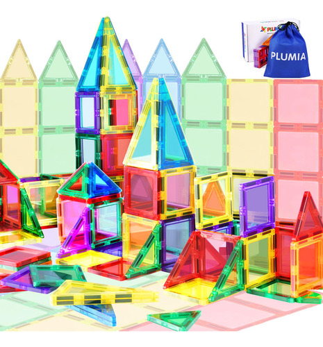 Plumia Azulejos Magnéticos Stem Juguetes Educativos Imanes
