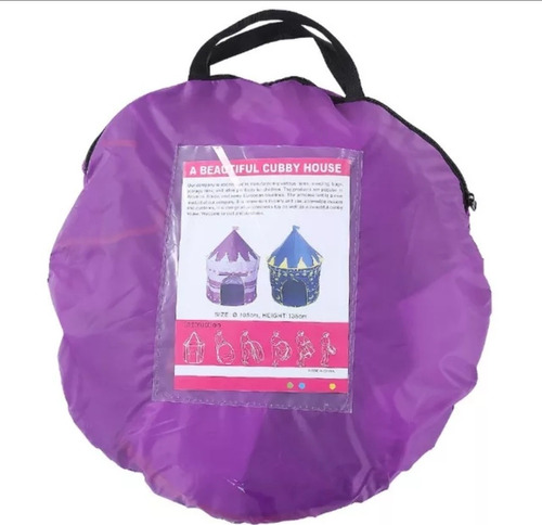 Imagen 4 de 4 de Carpa Infantil Casa Para Niño Niña Alto 135cms